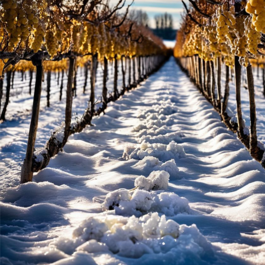 vigne innevate, ice wine