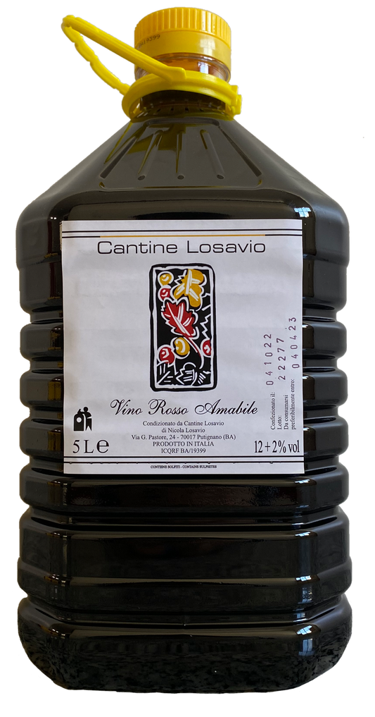 Pet vino - rosso amabile - Cantine Losavio