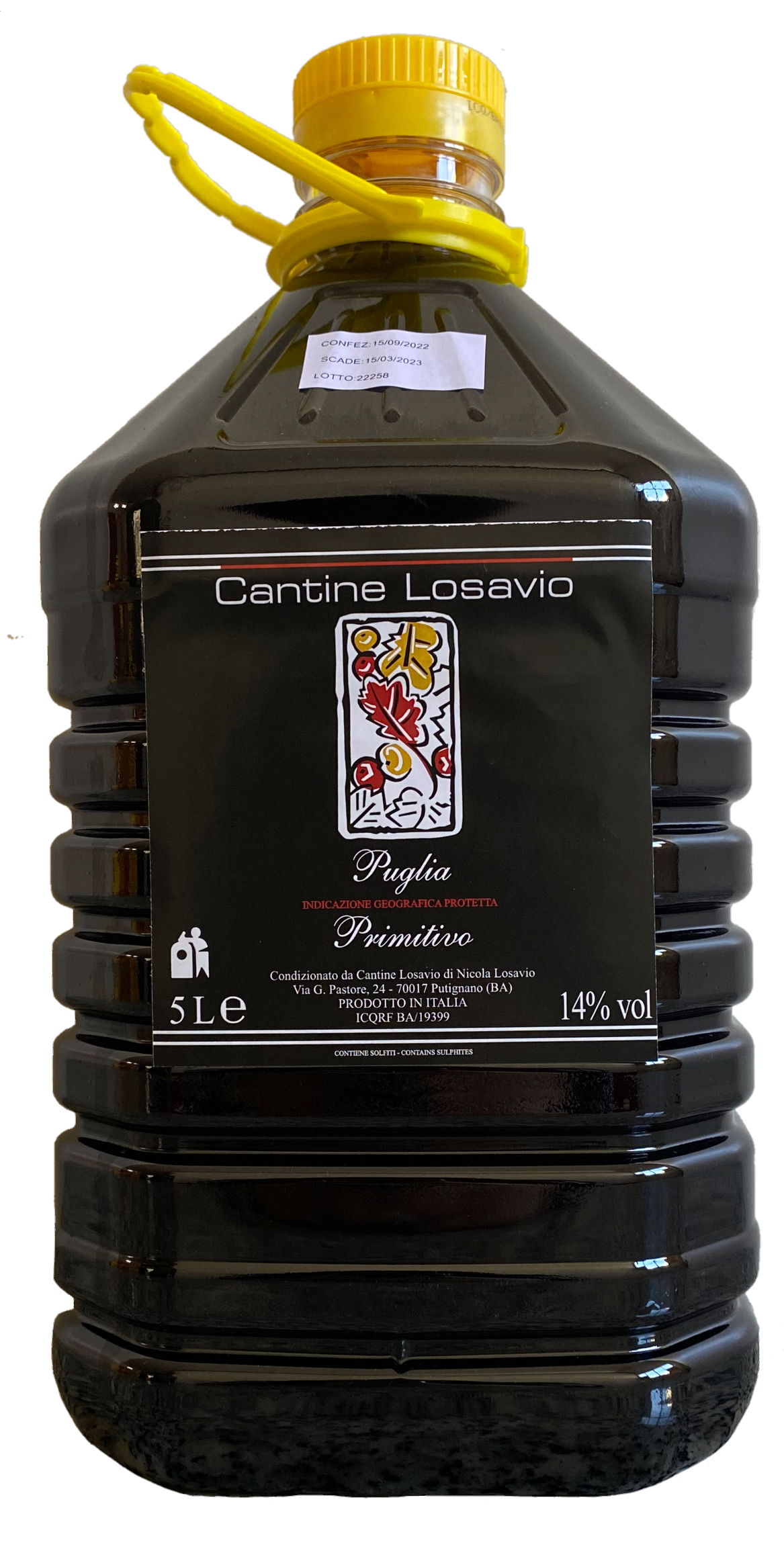 Pet vino - Primitivo secco - Cantine Losavio