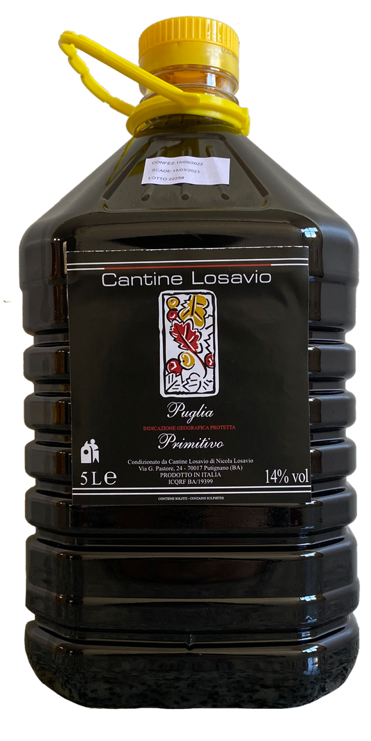 Pet vino - Primitivo secco - Cantine Losavio