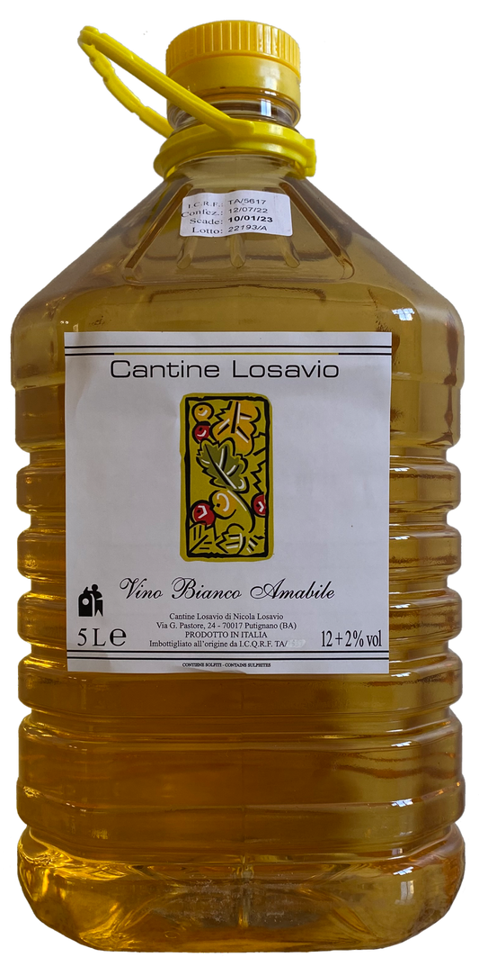 Pet vino - Bianco amabile - Cantine Losavio