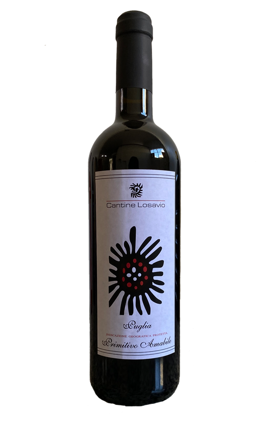 Bottiglia vino - primitivo amabile - Cantine Losavio